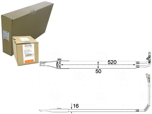 BRH8MO 376 - МАСЛЯНЫЙ ОХЛАДИТЕЛЬ BEHR-HELLA BEHR HELLA 6394663524 A