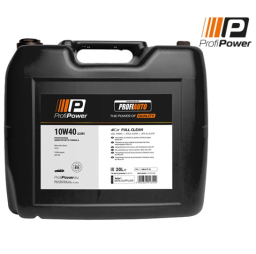 PROFIPOWER 4CAR FULL CLEAN OIL 10W40 A3/B4 20л.