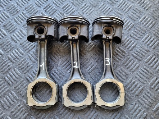 piston + connecting rod MERCEDES W213 S213 E 220 D 2.0 CDI 654920