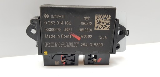 Renault Espace V модуль драйвера 0263014160