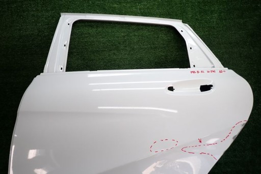 MERCEDES W246 246 B-KLASA 12- door left rear. rear part
