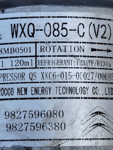 CITROEN C3 IV KOMPRESOR Klimakompressor klimaanlage 9827596080