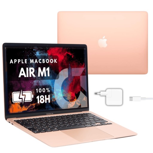 LAPTOP Apple MacBook Air M1 A2337 Gold Apple M1 8GB 256GB SSD