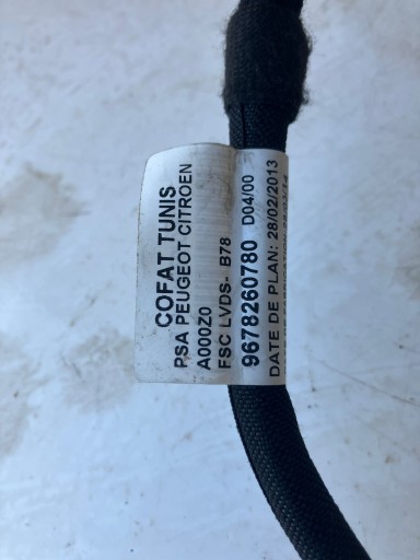 Câblage KABEL Antenne CITROEN C4 PICASSO II 9678260780