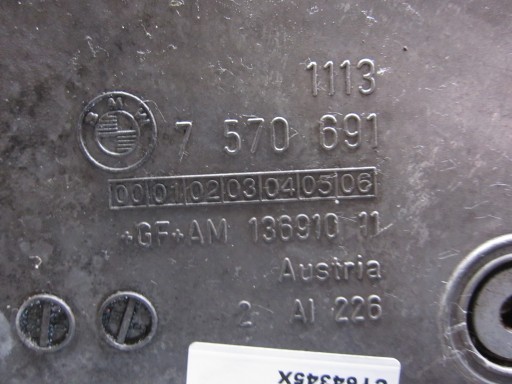 motor BMW F10 F01 750i 550i N63B44 karter