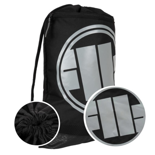 Спортивний рюкзак PITBULL SHOE BAG LOGO чорний