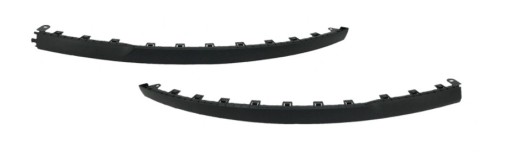 555825-1/1Q+25-2/2Q - Накладка бампера спідниця комплект OPEL CORSA D 2006-11