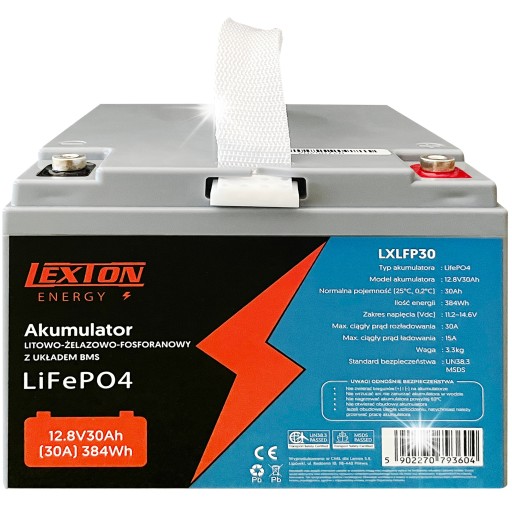 12v 30ah lifepo4 bms батарея для човнових кемперів печі панелі фотоелектричні