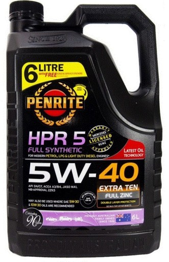 Penrite HPR 5 5W-40 Повна синтетика 6 л