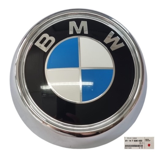 GAL-51147336450 - ЭМБЛЕМА ЗАДНЕЙ ДВЕРИ BMW ОРИГИНАЛ 51147336450