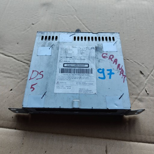 Stacja multimedialna Citroen DS5 9805593680
