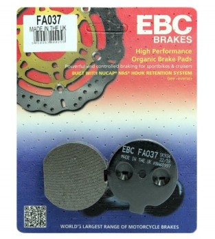 ЄЦБ ГАЛЬМІВНІ КОЛОДКИ FA037