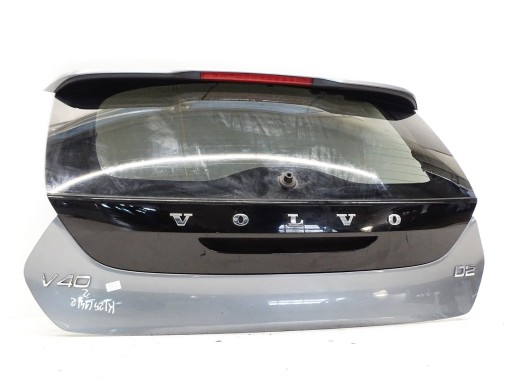 trunk door cover boot VOLVO V40 II OSMIUM GREY window 2015