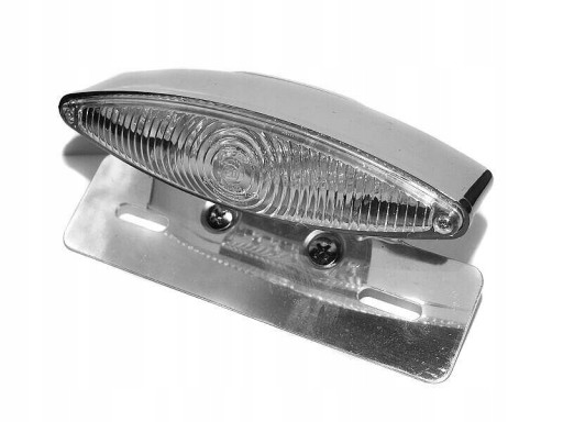 LA-004 - ЗАДНИЙ ФОНАРЬ ЗАДНИЙ БЕЛЫЙ УНИВЕРСАЛЬНЫЙ ХРОМ LED HOMOL.