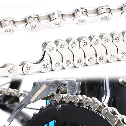Ланцюг велосипедний Ljknkt Ланцюг Shimano 114 ланок 6/7/8-швидк. 6/7/8
