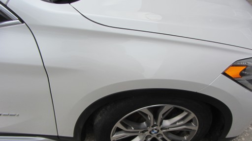 BMW X1 F48 Anteriore parafango Destra MINERAL 96 WEISS BIALA PERLA Anteriore 7427300