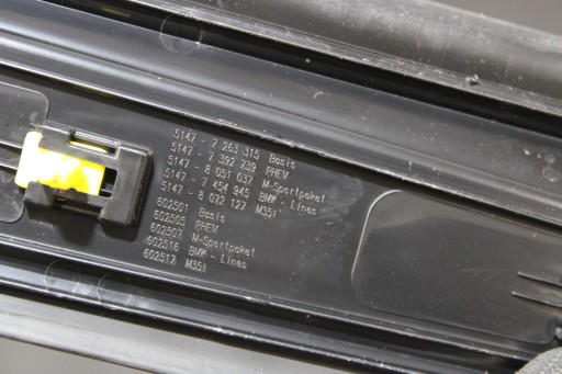 moulding threshold front 7454945 BMW 2 F45 F46 GRAN TOURER LIFT