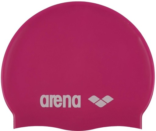 Дитяча шапочка для плавання Silicone Arena рожево-фіолетова