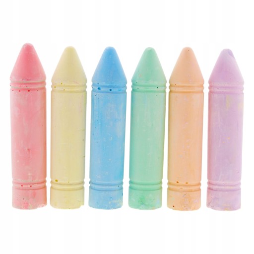 Крейда тротуарна Topwrite 6 шт.