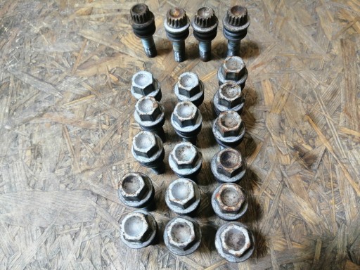 VW TOUAREG 7L 2.5 TDI КОЛЕСНЫЕ БОЛТЫ ОРИГИНАЛ 02-