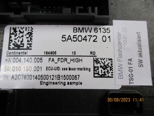 MODUL BEDIENTEIL BMW 5A50472