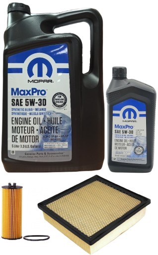 MOPAR 5W30 6L + ФІЛЬТРИ JEEP GRAND CHEROKEE 3.6 11-12