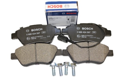 0986424597 - BOSCH 0 986 424 597 ГАЛЬМІВНІ КОЛОДКИ