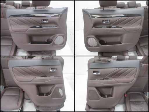 upholstery leather seats MITSUBISHI OUTLANDER 17R