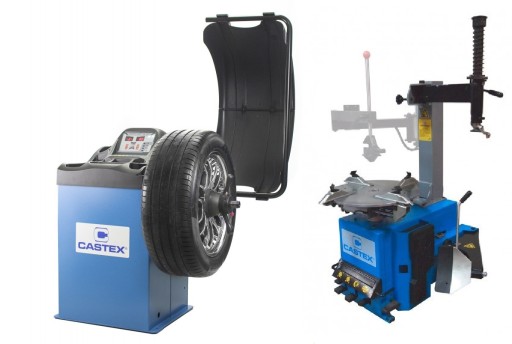 КОМПЛЕКТ В СБОРЕ БАЛАНСИРОВОЧНЫЙ СТАНОК ДЛЯ ШИН CASTEX