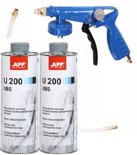 APP U200 UBS захист кузова 2 л + пістолет NTools