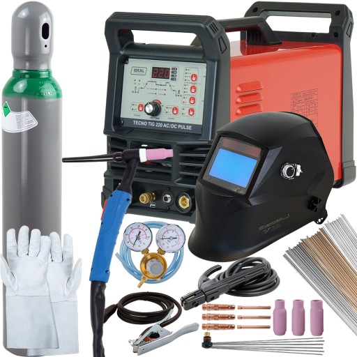 Зварювальний апарат TIG AC з пульсом IDEAL TECNOTIG 220a 230V