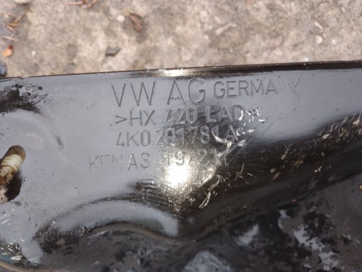 cover tanks of the fuel AUDI A6 C8 A7 4K0201781A