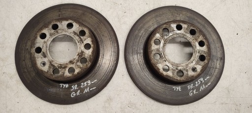 disco freno posteriore posteriore VW Touran