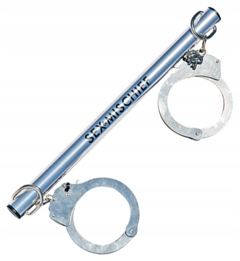 BDSM SPREADER BAR WITH METAL CUFFS KAJDANKI