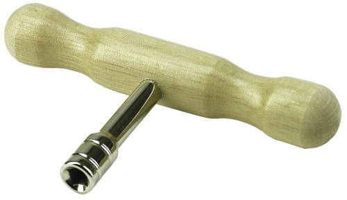 Ladiaci kľúč - citara, drevo harfa 5,4 mm