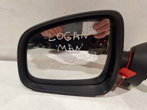 mirror exterior left manually DACIA LOGAN 04
