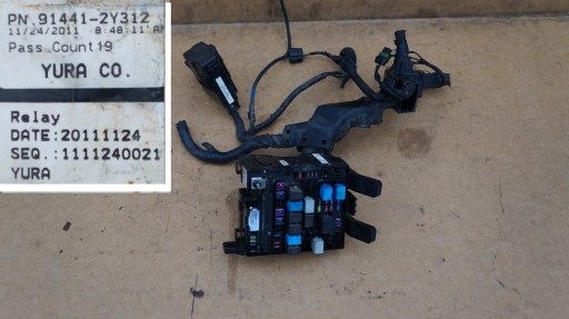 Hyundai ix35 10- блок запобіжників 91441-2y312