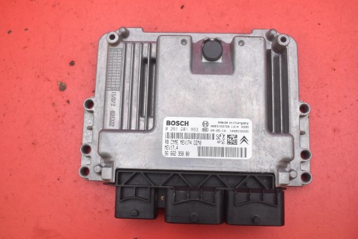 control unit of the engine 9666235880 0261201863 PEUGEOT 207 1.4 VTi 95 KM 06-09