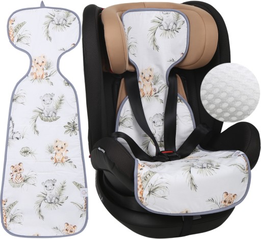 Вкладиш для автокрісла Babymam 9-36 кг різнокольоровий