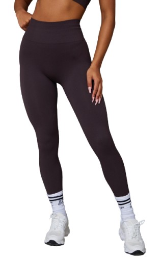 Довгі легінси Prettylittlething L, бежево-коричневі