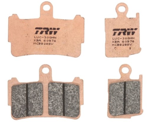 MCB828SV - ТОРМОЗНЫЕ КОЛОДКИ TRW HONDA VFR 1200 F 2010-16 ABS
