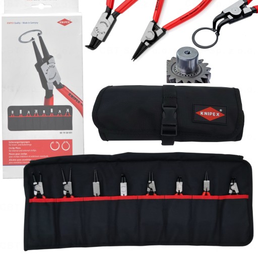 ЗОВНІШНІ ВНУТРІШНІ ЩИПЦІ ДЛЯ КІЛЕЦЬ SEGER НАБІР 8 ШТ