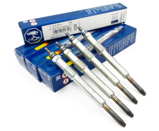 0 250 - 4 свечи накаливания mercedes c w202 e w210 g w463 s w140