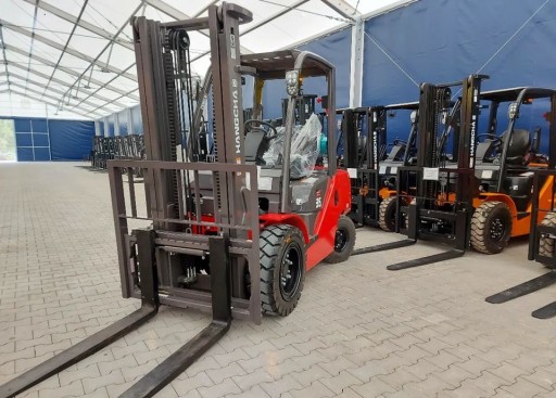 Wózek widłowy czołowy 3500kg Hangcha CPYD35 4500mm TRIPLEX FABRYCZNIE NOWY