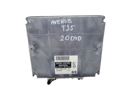 Centralina Motore TOYOTA AVENSIS T25 2.0 D4D 89661-05690