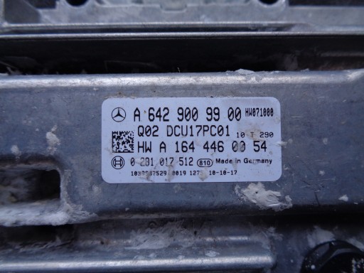 modulo AD BLUE A6429009900 MERCEDES S W221 3.0 CDI