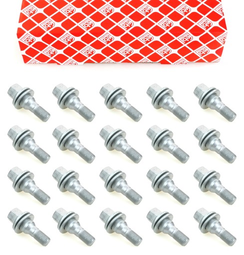 20x колісний гвинт з шайбою 12x1, 25 PEUGEOT CITROEN