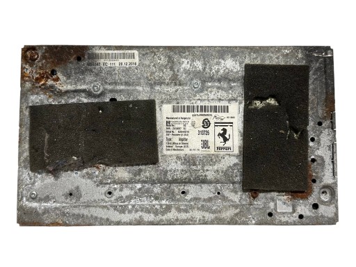 FERRARI 488 F12 підсилювач BECKER JBL 310726