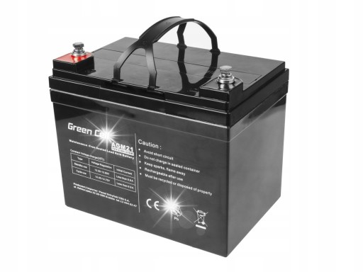 Зеленая батарея 12 в 33 ач