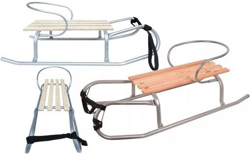 Традиційні металеві сани NELIK CLASSIC